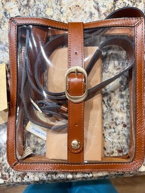 Patricia Nash Clear Crossbody Bag  *NWT*